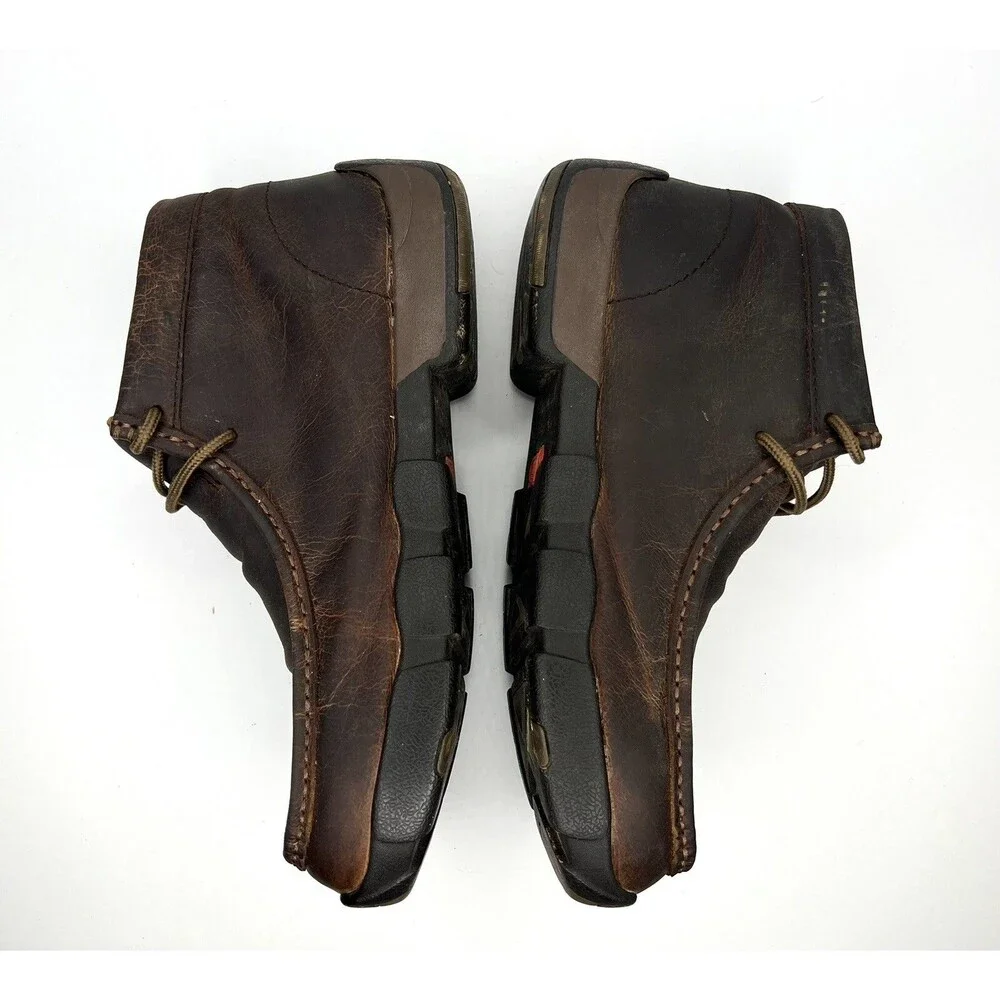 Justin Original Cappie Chukka Electrical Steel Toe Men's Brown Work Boot 8 M